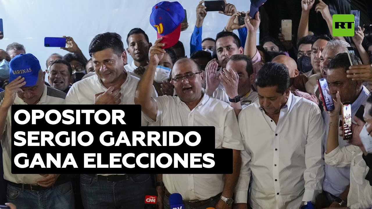 El opositor Sergio Garrido gana las elecciones en Barinas, la cuna del chavismo en Venezuela