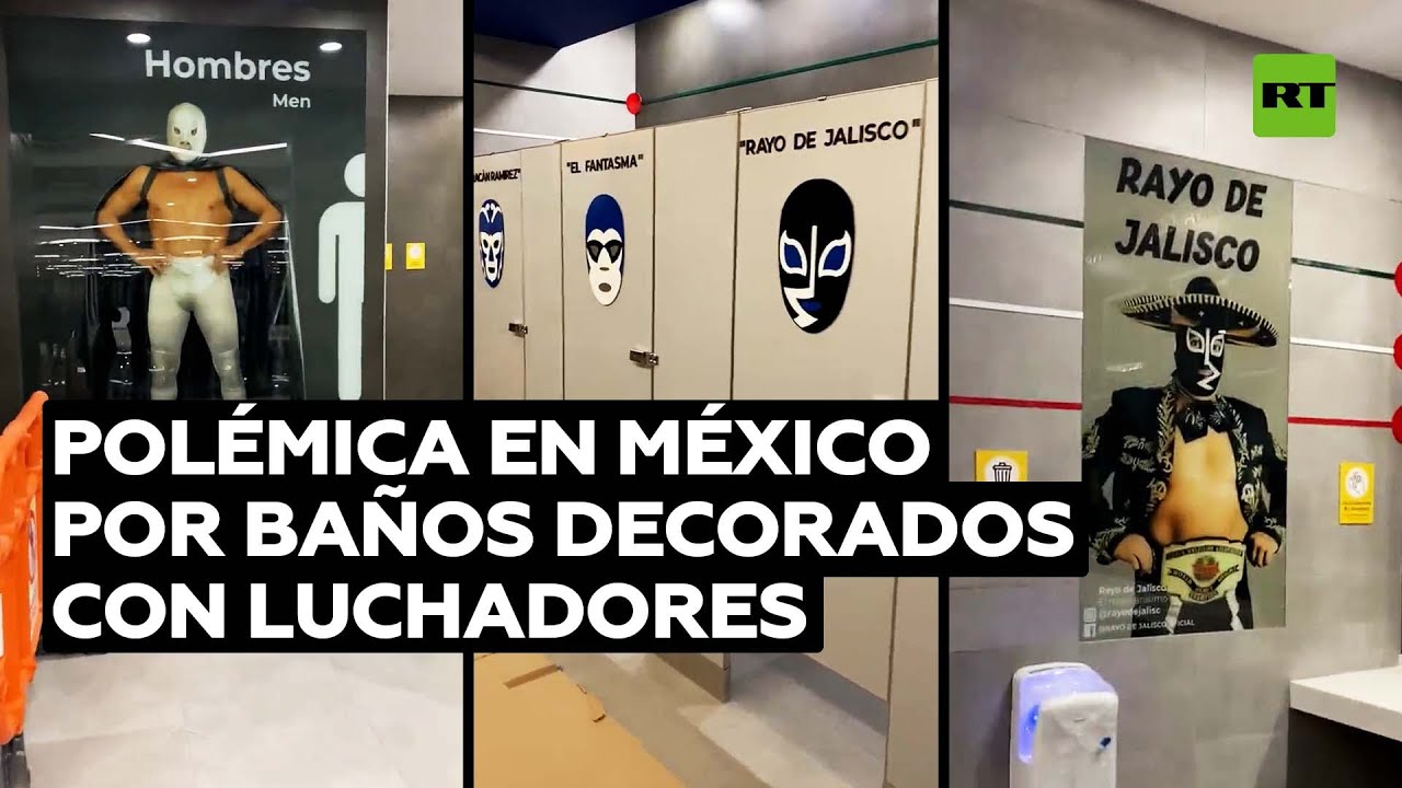 Los baños de un nuevo aeropuerto en México causan extrañeza @RT Play en Español