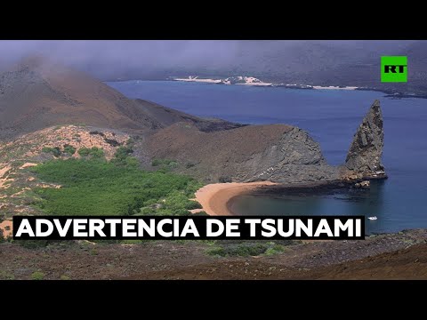 Ecuador emite advertencia de tsunami para Puerto Ayora, en las islas Galápagos