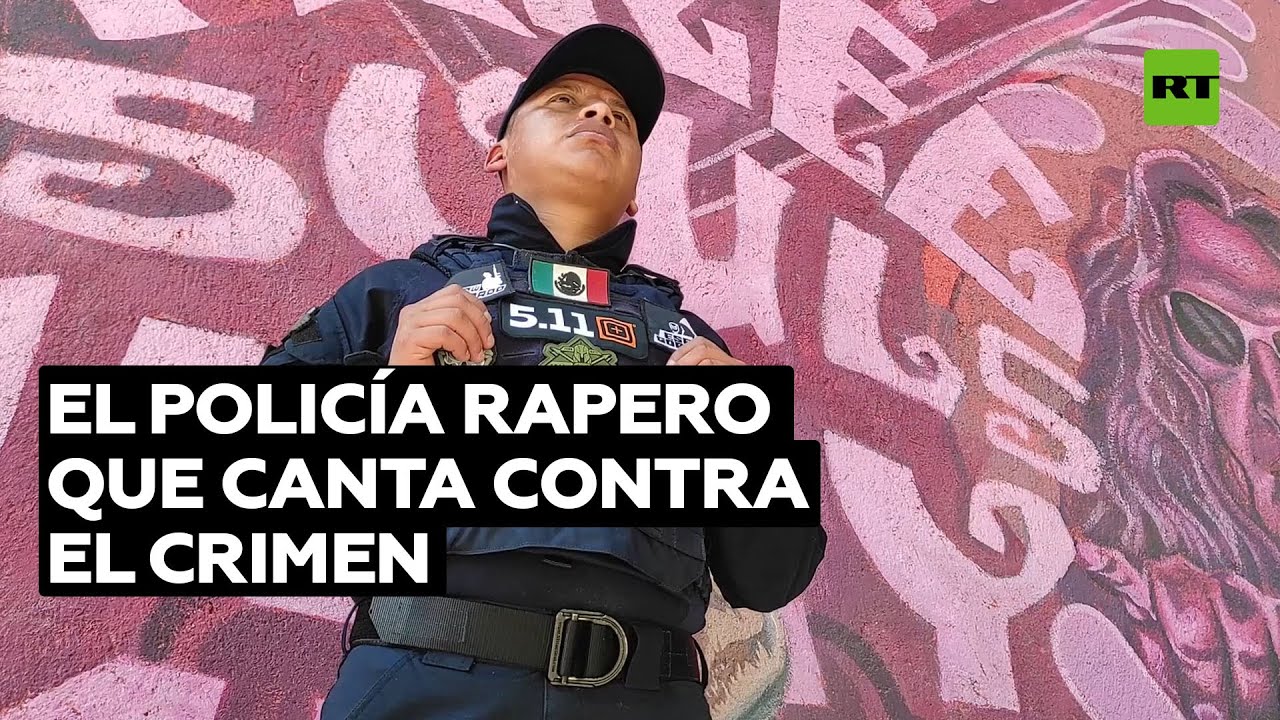 Ese Gorrix, el policía rapero que canta contra el crimen en México @RT Play en Español