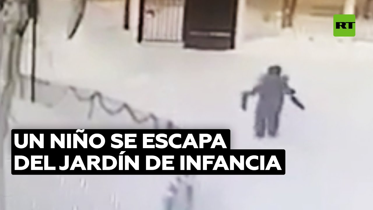 Fuga del jardín de infancia: un niño de 6 años huye a casa @RT Play en Español