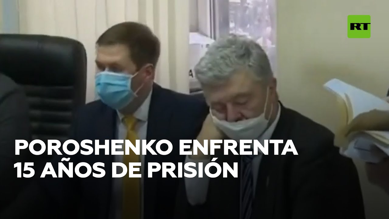 Piotr Poroshenko se queda dormido en el tribunal