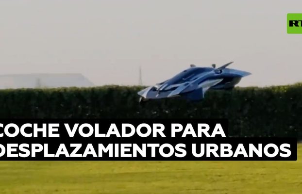 'Start-up' británica realiza un vuelo de su nuevo coche volador futurista @RT Play en Español