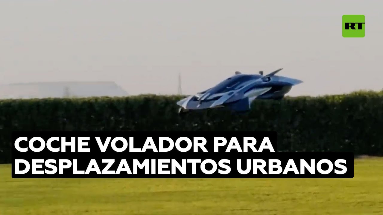 'Start-up' británica realiza un vuelo de su nuevo coche volador futurista @RT Play en Español