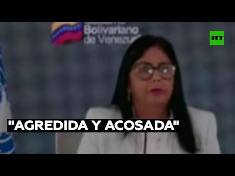Delcy Rodríguez: La Venezuela "agredida y acosada" demuestra avances en materia de derechos humanos
