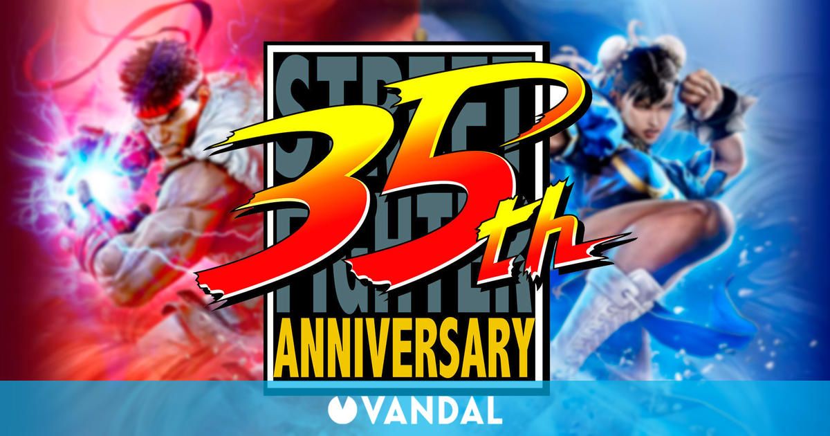 Capcom presenta el logo del 35 aniversario de Street Fighter; este año se anuncia SF 6