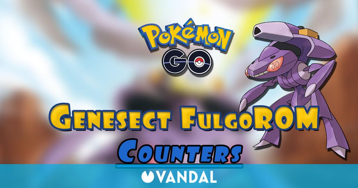 Pokémon GO: ¿Cómo vencer a Genesect FulgoROM en incursiones? Mejores counters (2022)