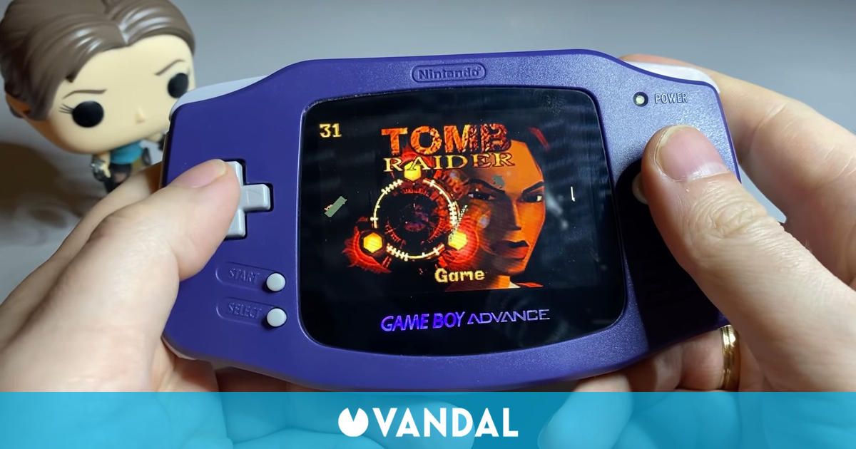 Consiguen adaptar el Tomb Raider original para funcionar en una Game Boy Advance