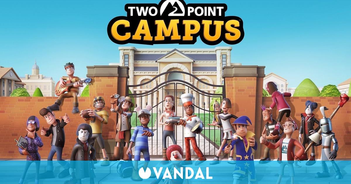 Two Point Campus llega a PlayStation, Xbox, PC, Switch y Game Pass el 17 de mayo