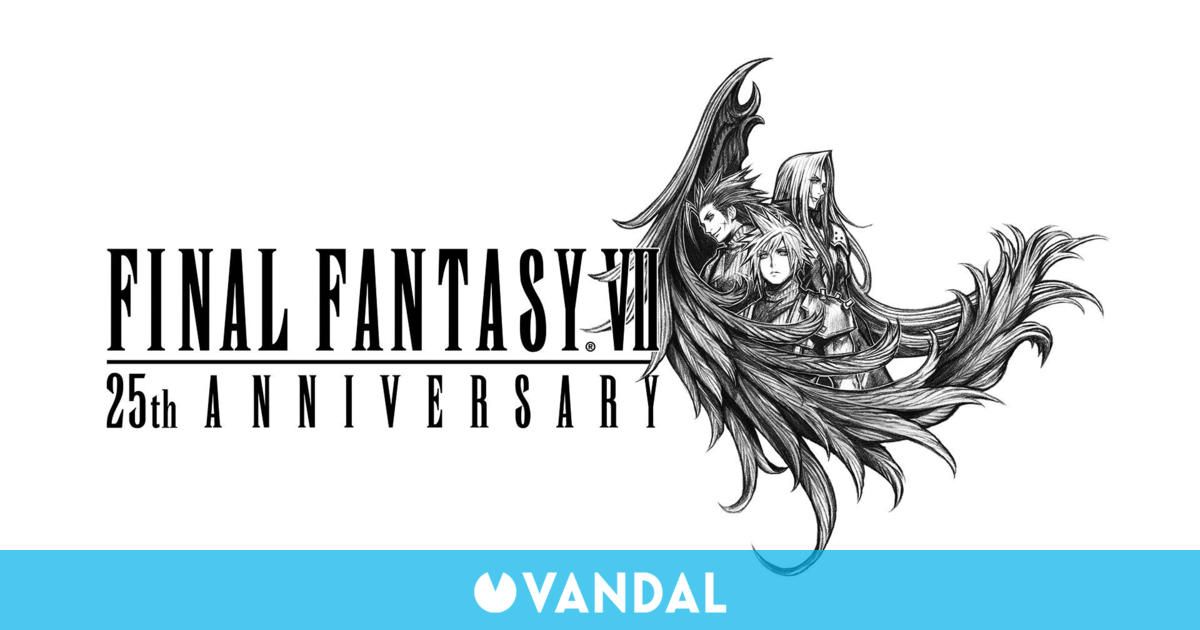 Final Fantasy 7 cumple 25 años: Lo celebra con un nuevo logo y prometiendo novedades