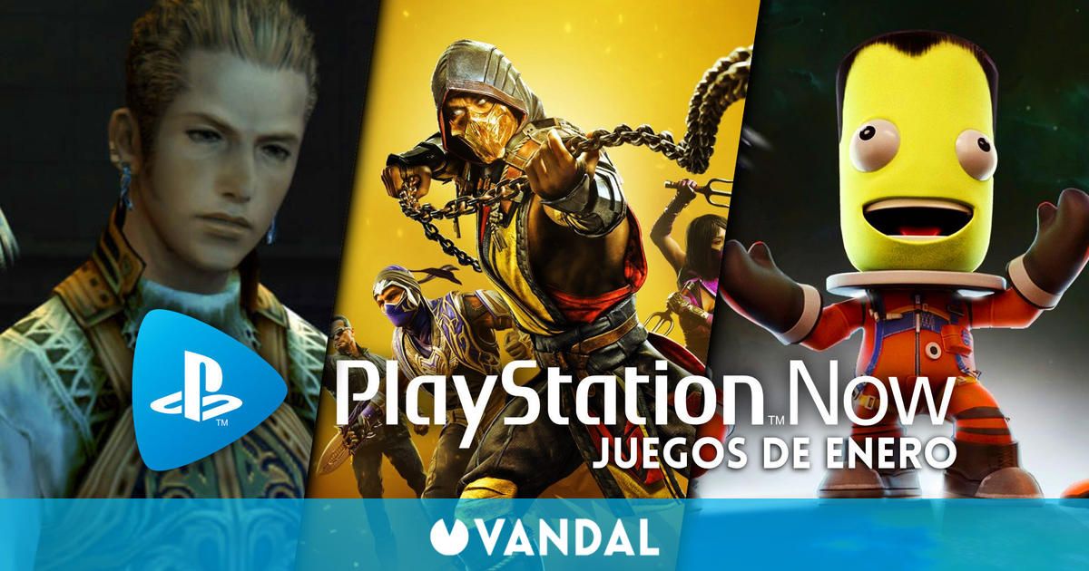 Juegos de PS Now de enero: Mortal Kombat 11, Final Fantasy XII, Kerbal Space Program y más