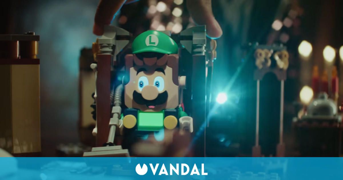 Nintendo muestra en acción LEGO Super Mario Luigi’s Mansion en su lanzamiento