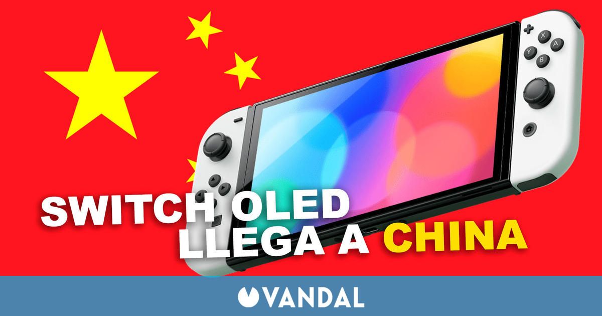 Switch OLED llegará a China el 11 de enero, sólo tres meses después de su estreno mundial