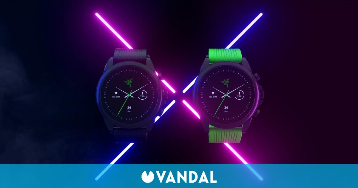 Anunciado el Razer x Fossil Gen 6 Smartwatch, un reloj inteligente para gamers
