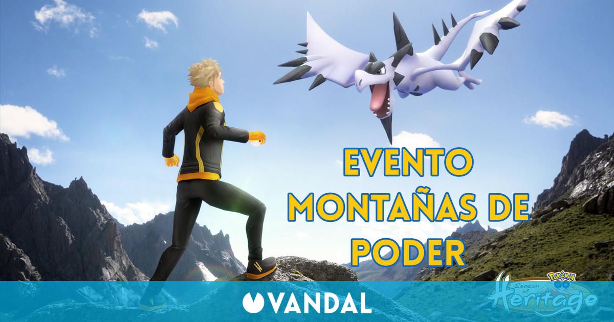 Pokémon GO confirma los detalles del evento Montañas de Poder