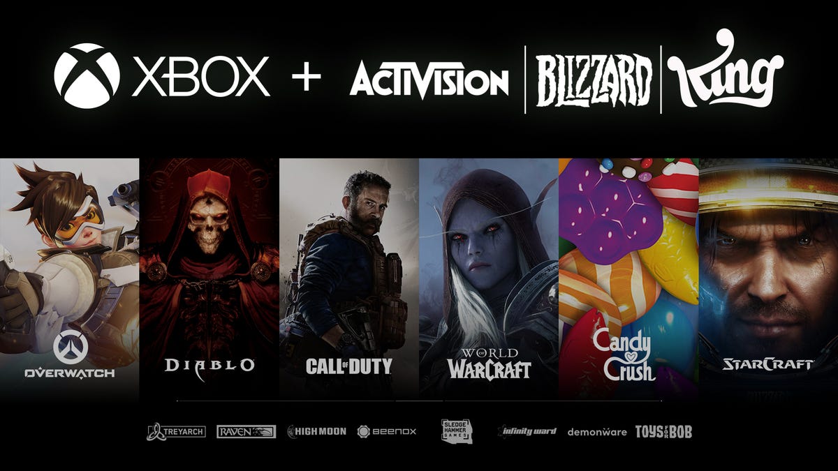 Microsoft compra Activision Blizzard por $70.000 millones
