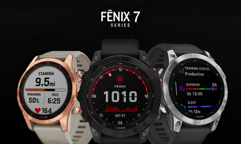 Garmin presenta los nuevos relojes inteligentes epix y fenix 7