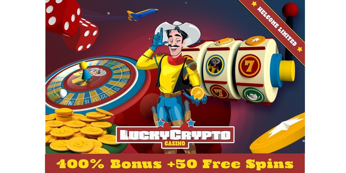 LuckyCrypto lanza promoción de bono de depósito del 400% y 50 giros gratis