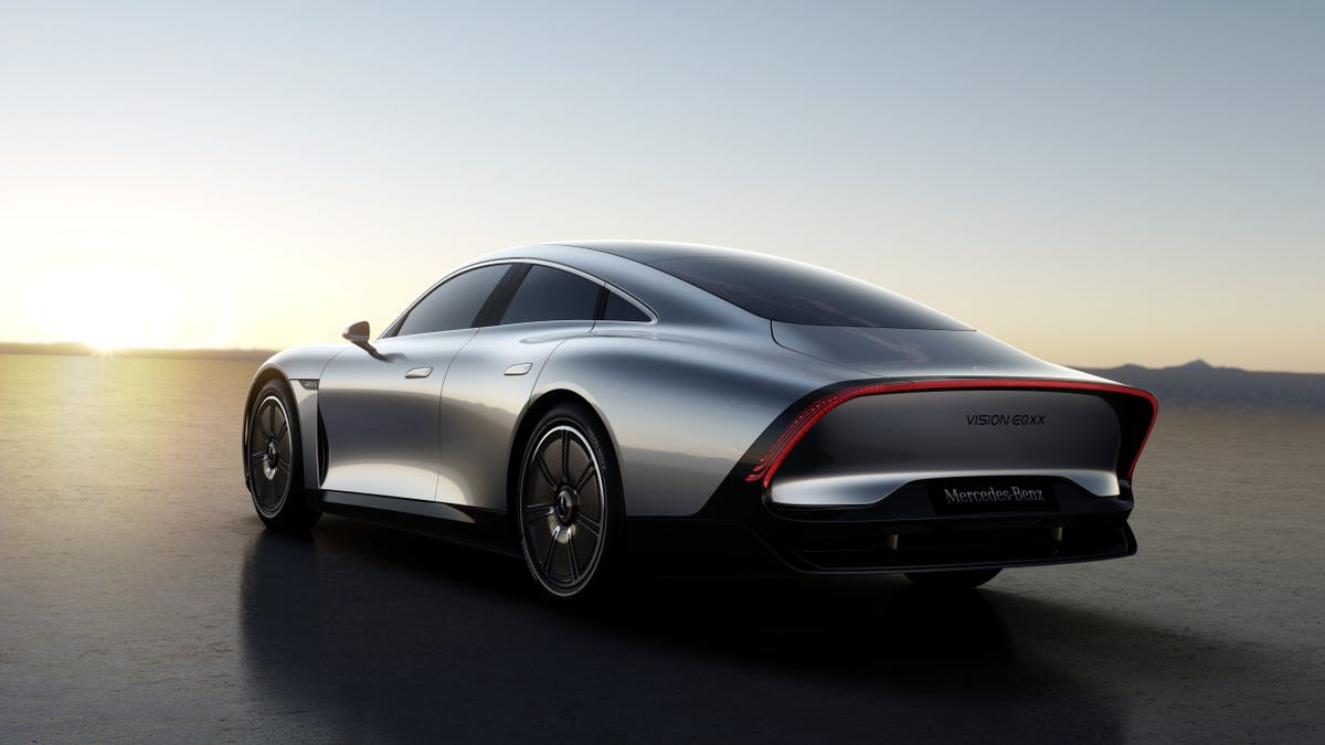Mercedes Vision EQXX, el auto deportivo eléctrico del futuro