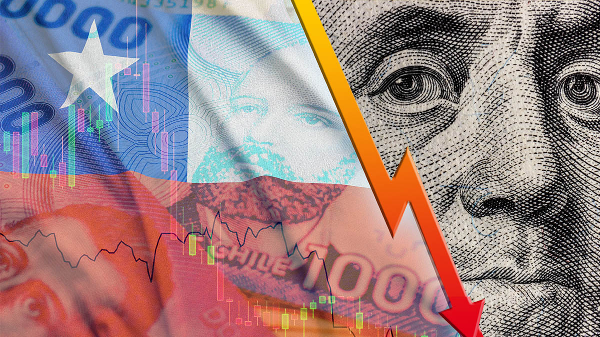 El peso chileno en caída libre, tocó su mínimo histórico frente al dólar