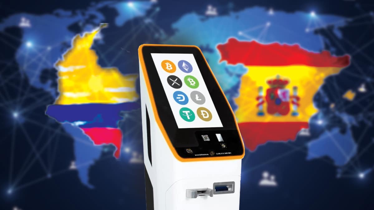 Nuevo proyecto llevará más cajeros de bitcoin a España y Colombia
