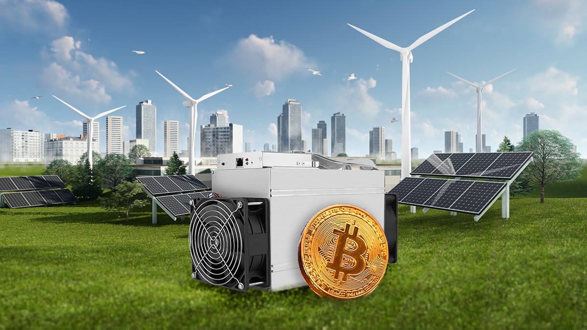 Minería de bitcoin usa 58% de energías renovables