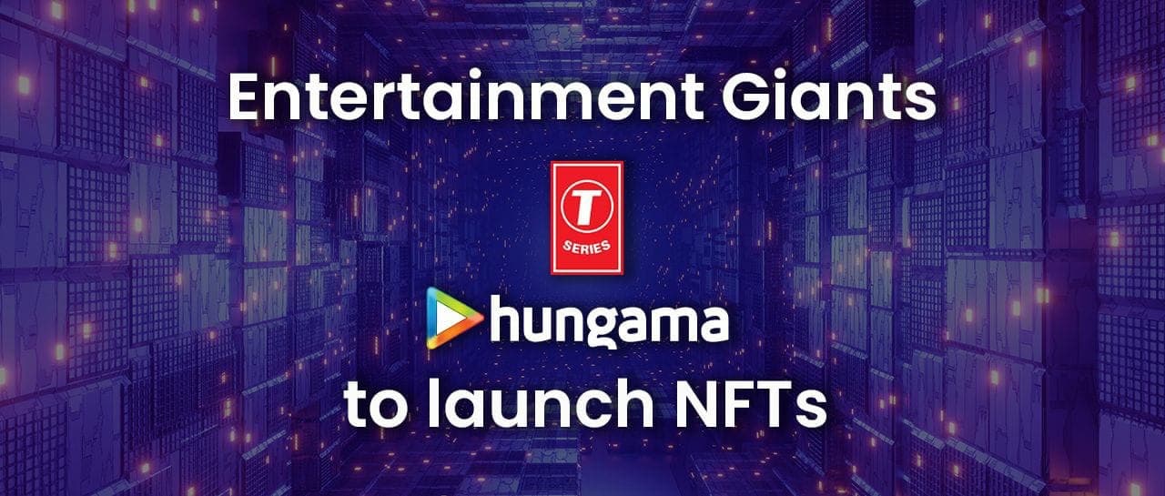 Los principales gigantes indios de entretenimiento T-Series y Hungama Digital Entertainment incursionarán en NFT y Metaverse Space en asociación con Hefty Entertainment