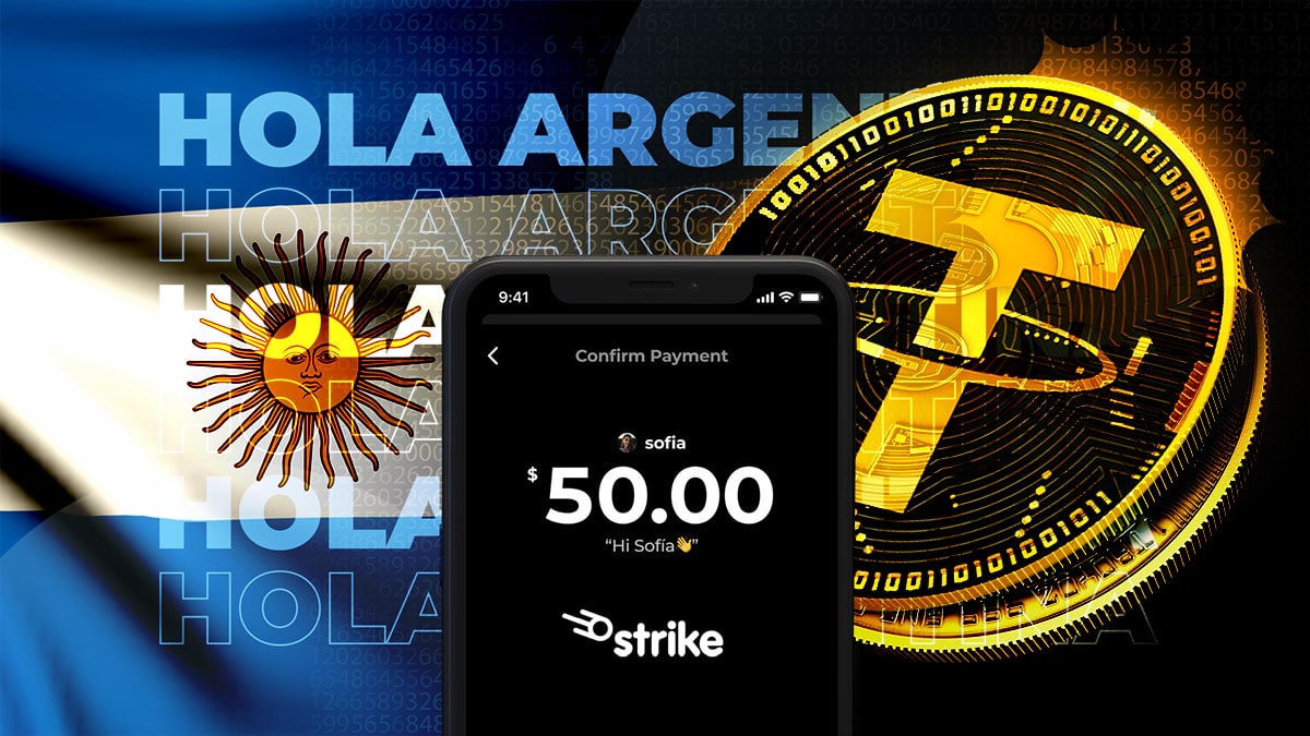 Strike llega a Argentina con USDT ¿dónde está Bitcoin?