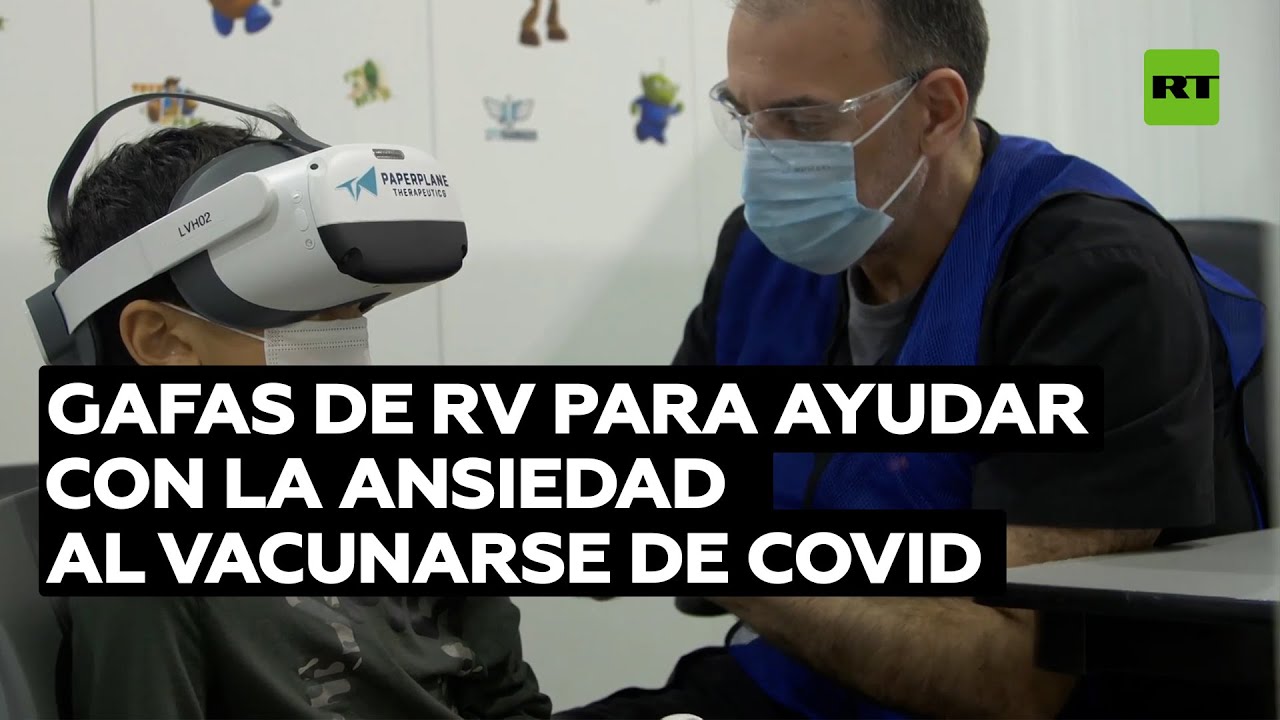 Ofrecen Realidad Virtual para niños con ansiedad al vacunarse del covid-19