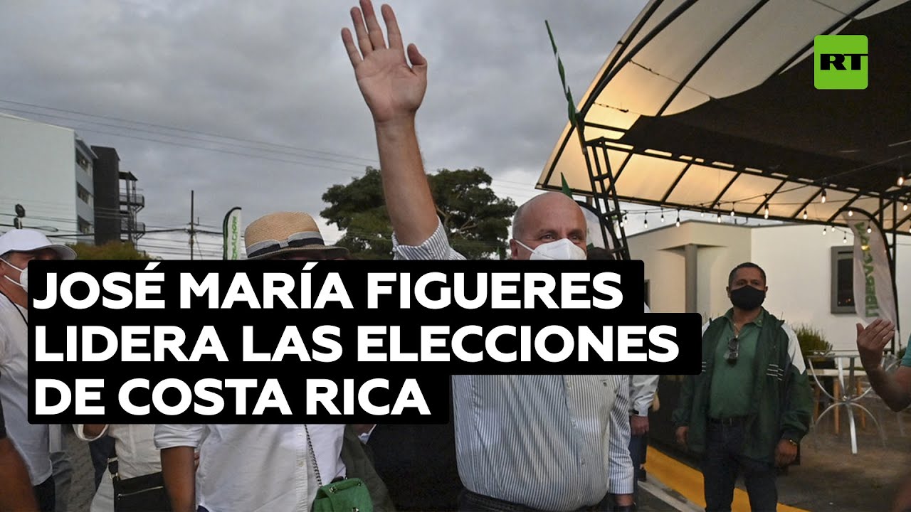 El expresidente José María Figueres lidera las elecciones en Costa Rica