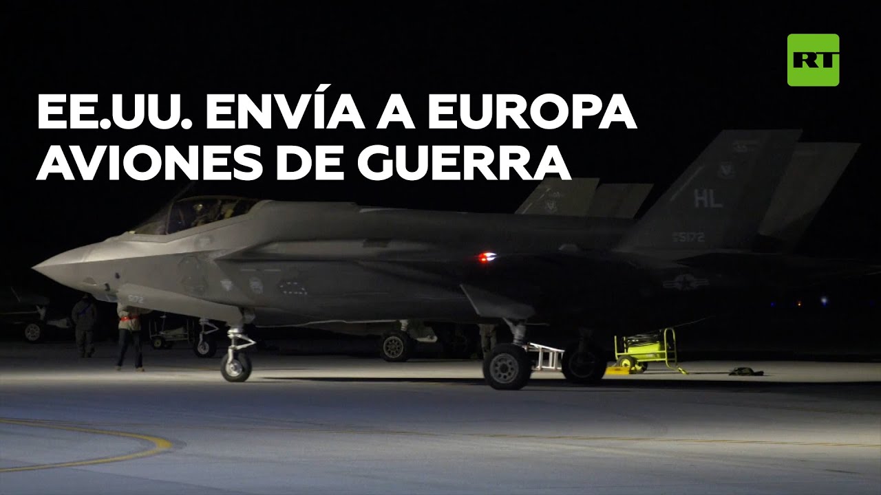 EE.UU. envía aviones de combate a sus aliados de la OTAN en Europa del Este