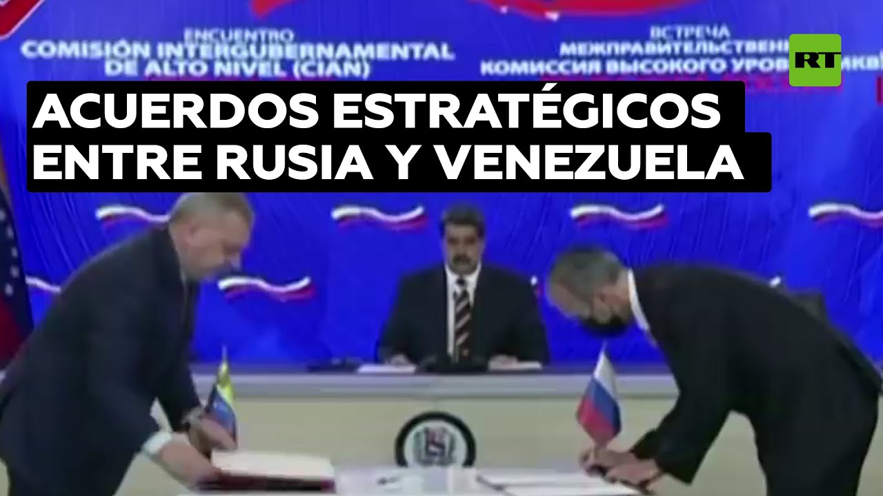 Moscú y Caracas firman acuerdos estratégicos durante la visita del vice primer ministro ruso