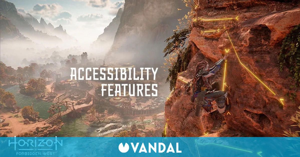 Horizon Forbidden West presenta sus múltiples funciones de accesibilidad