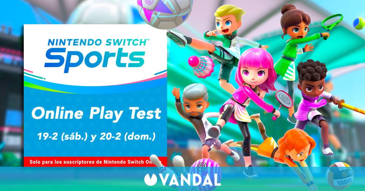 Nintendo Switch Sports: Horario, requisitos e instrucciones para participar en su Online Test