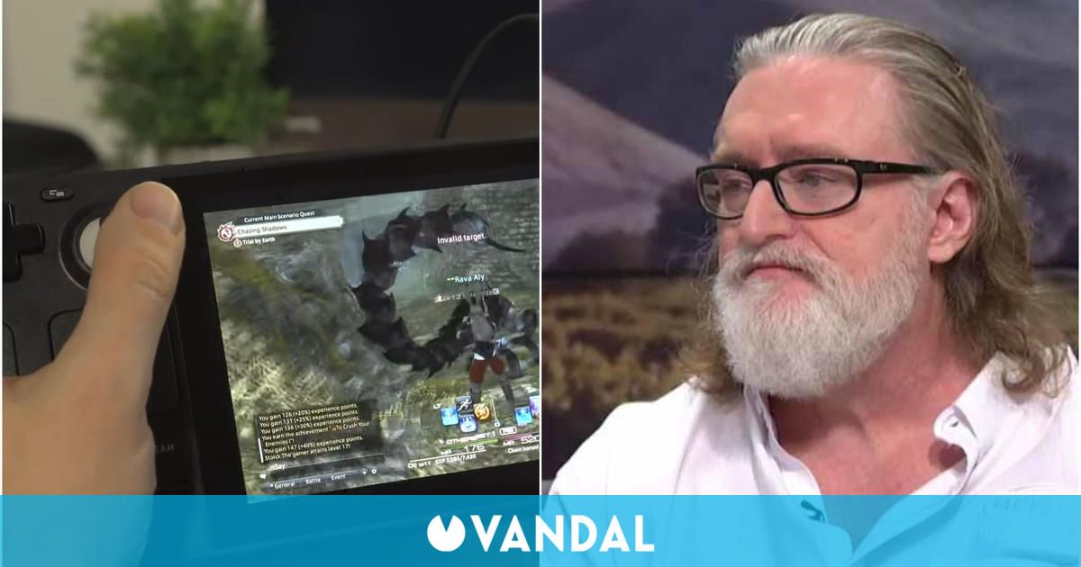 Gabe Newell está jugando ‘un montón’ a Final Fantasy 14 en Steam Deck
