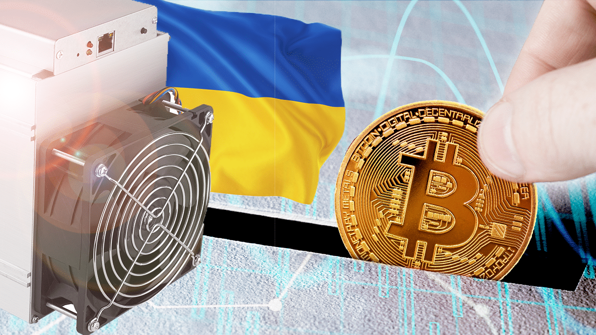 Mineros de Bitcoin podrán sumar su hashrate a la defensa de Ucrania
