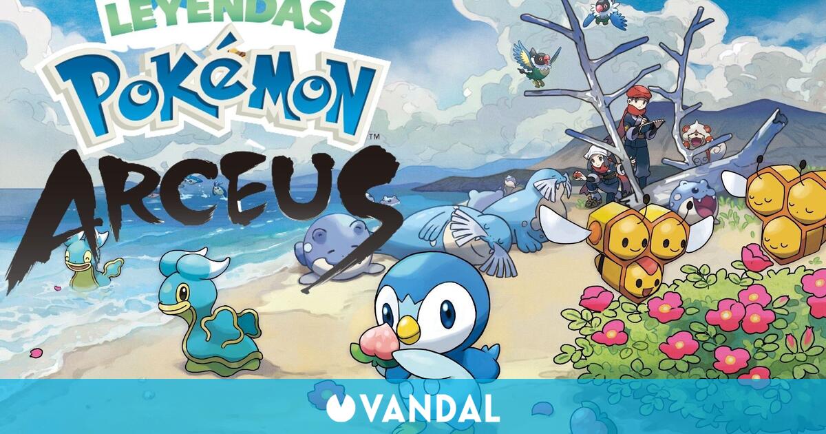 Leyendas Pokémon Arceus volvió a ser el juego más vendido en España la segunda semana de marzo