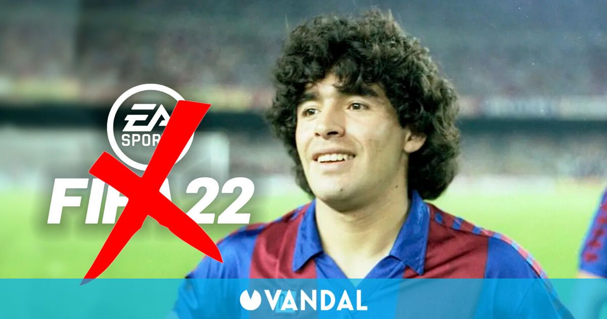 Diego Maradona desaparece de FIFA 22 por problemas legales