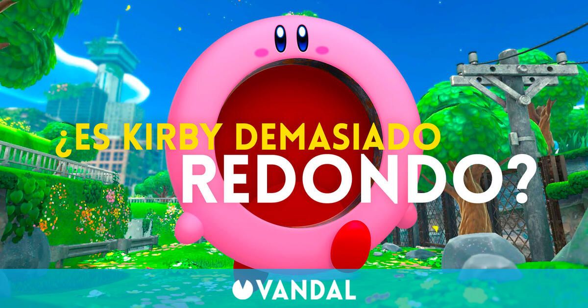 La redondez de Kirby era un problema para crear un juego 3D como La Tierra Olvidada