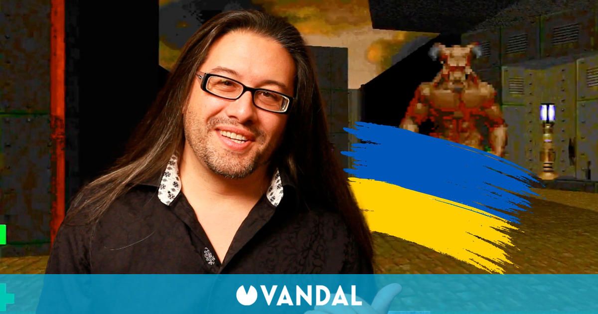 John Romero lanza un nuevo nivel de Doom 2 y su recaudación se destinará a Ucrania