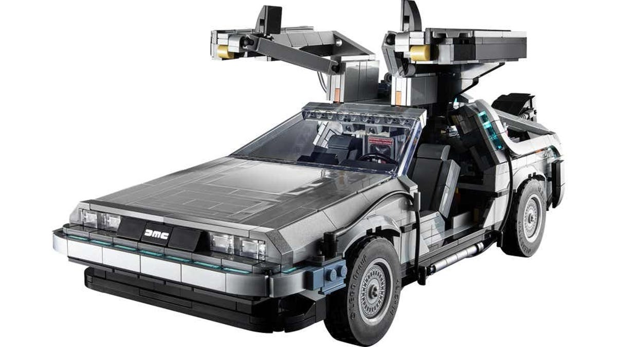 Hay un nuevo DeLorean de Back to the Future de Lego