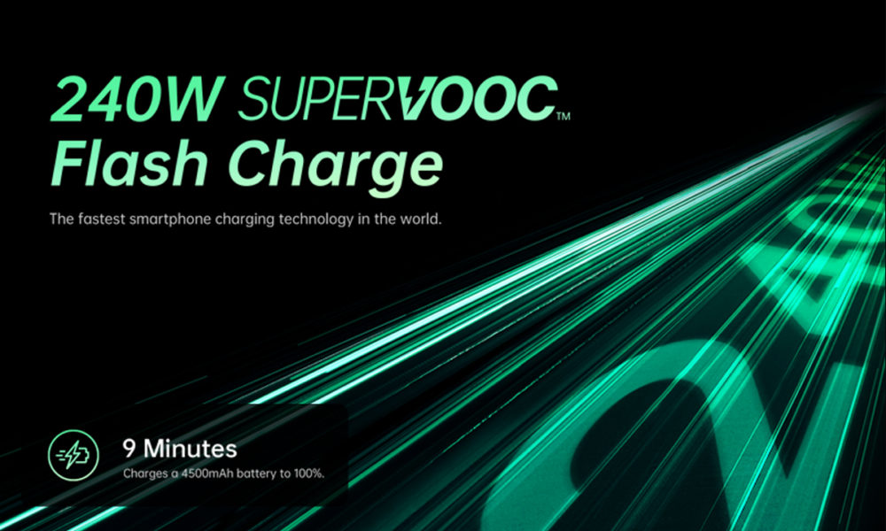 OPPO sorprende con su carga rápida de 240W SUPERVOOC