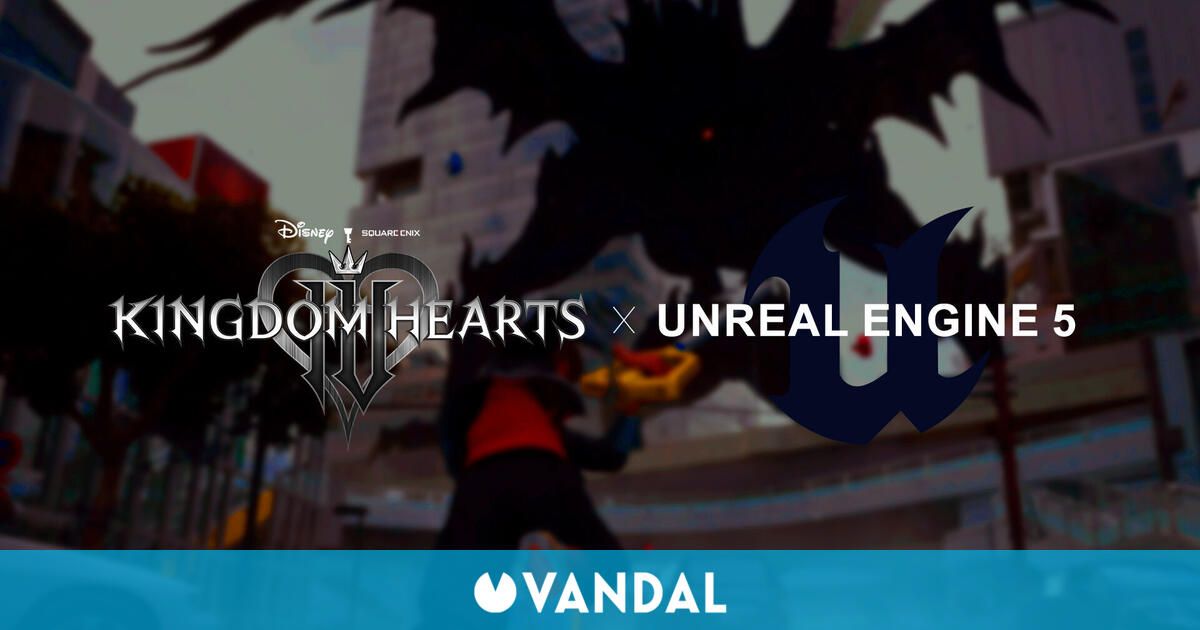 Kingdom Hearts 4 se ha mostrado en Unreal Engine 4, pero se actualizará a Unreal engine 5