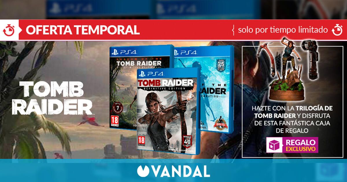 Consigue la exclusiva caja Ultimate Edition de Tomb Raider para PS4, solo en GAME