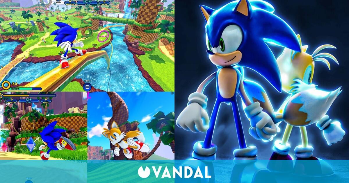 Sonic llega a Roblox con un juego 3D oficial completamente nuevo