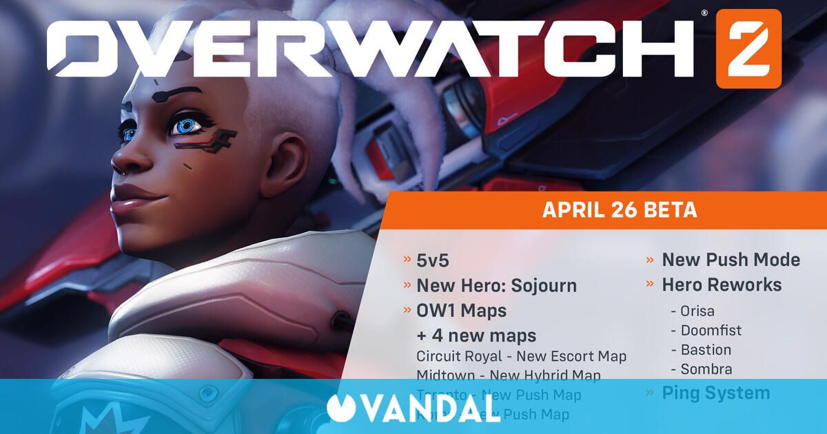 Overwatch 2 inicia hoy su primera beta: Horarios, cómo participar, contenido disponible y más