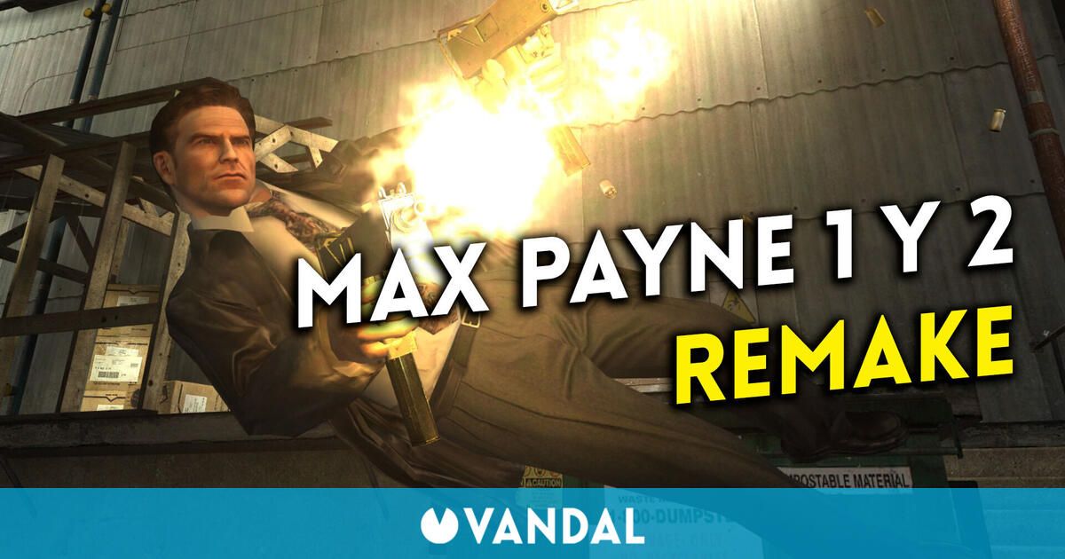 Anunciados los remakes de Max Payne 1 y 2, a cargo de Remedy