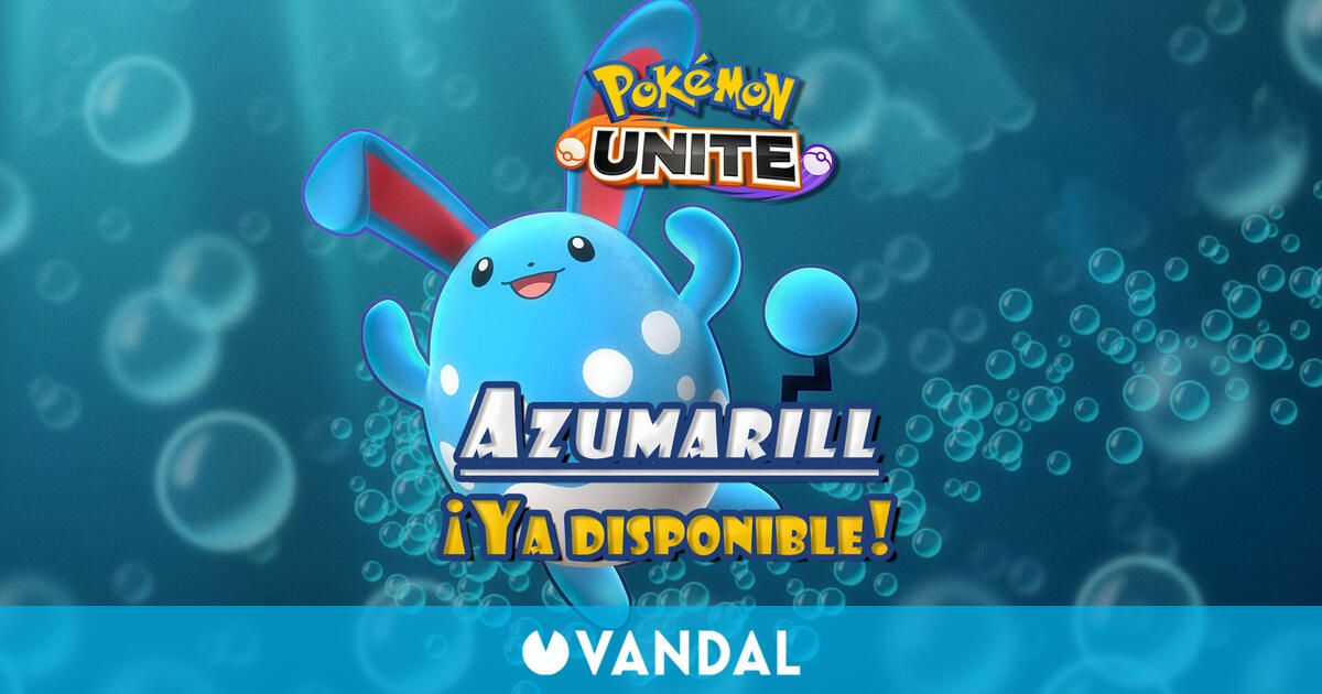 Azumarill ya disponible en Pokémon Unite: Conoce sus habilidades y movimientos
