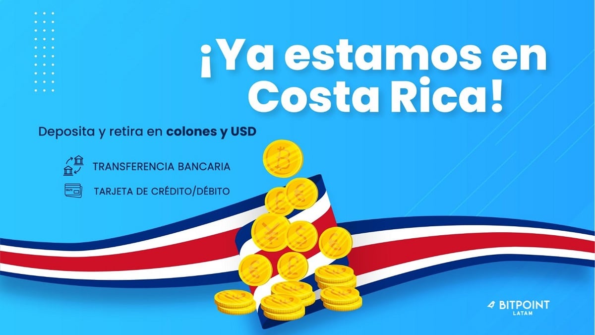 Exchange BITPOINT habilitó la compraventa de bitcoin con colones en Costa Rica
