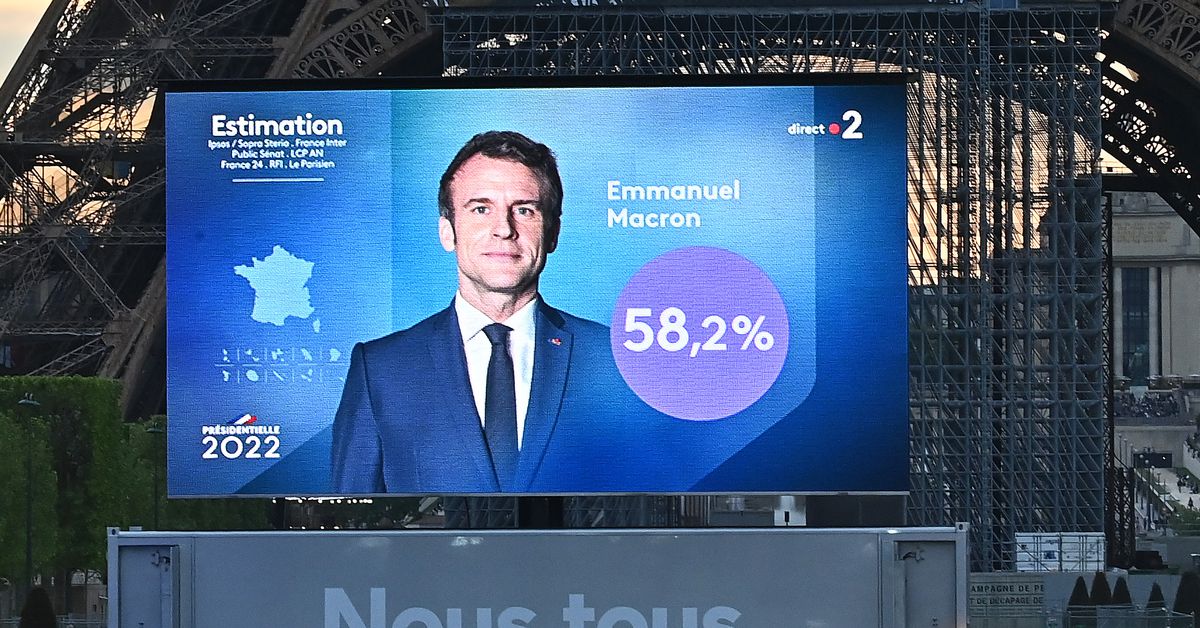 El titular Macron gana las elecciones presidenciales francesas